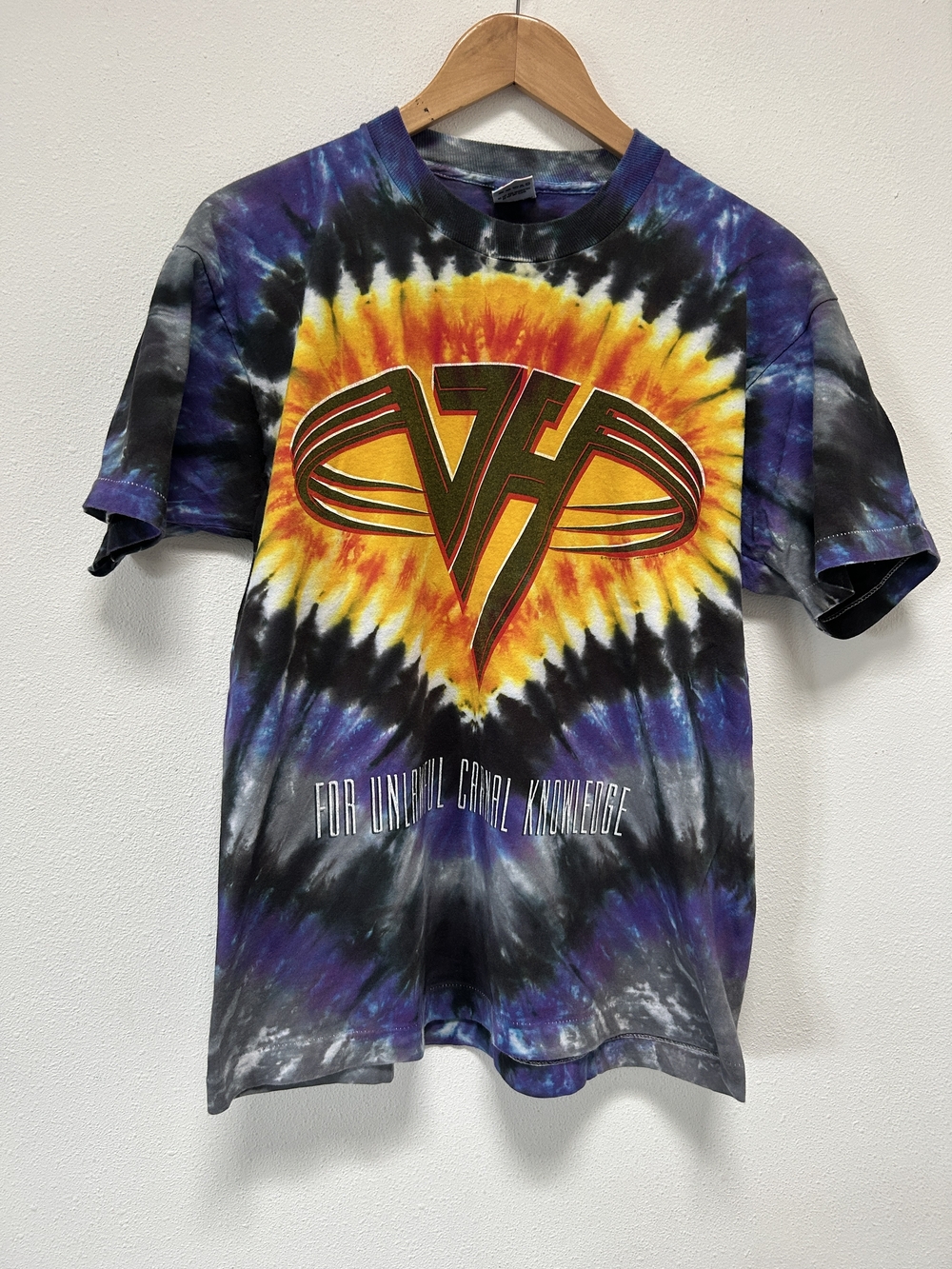 Van Halen Tie-Dye Short Sleeve Tee - Multicolor